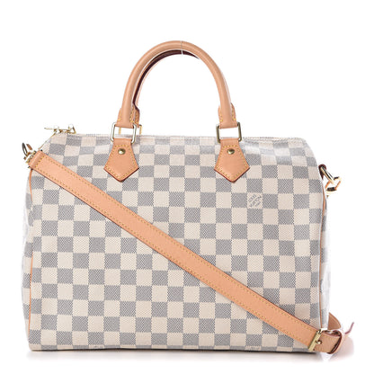 Louis Vuitton Damier Azur Speedy Bandouliere 30 1 of 10