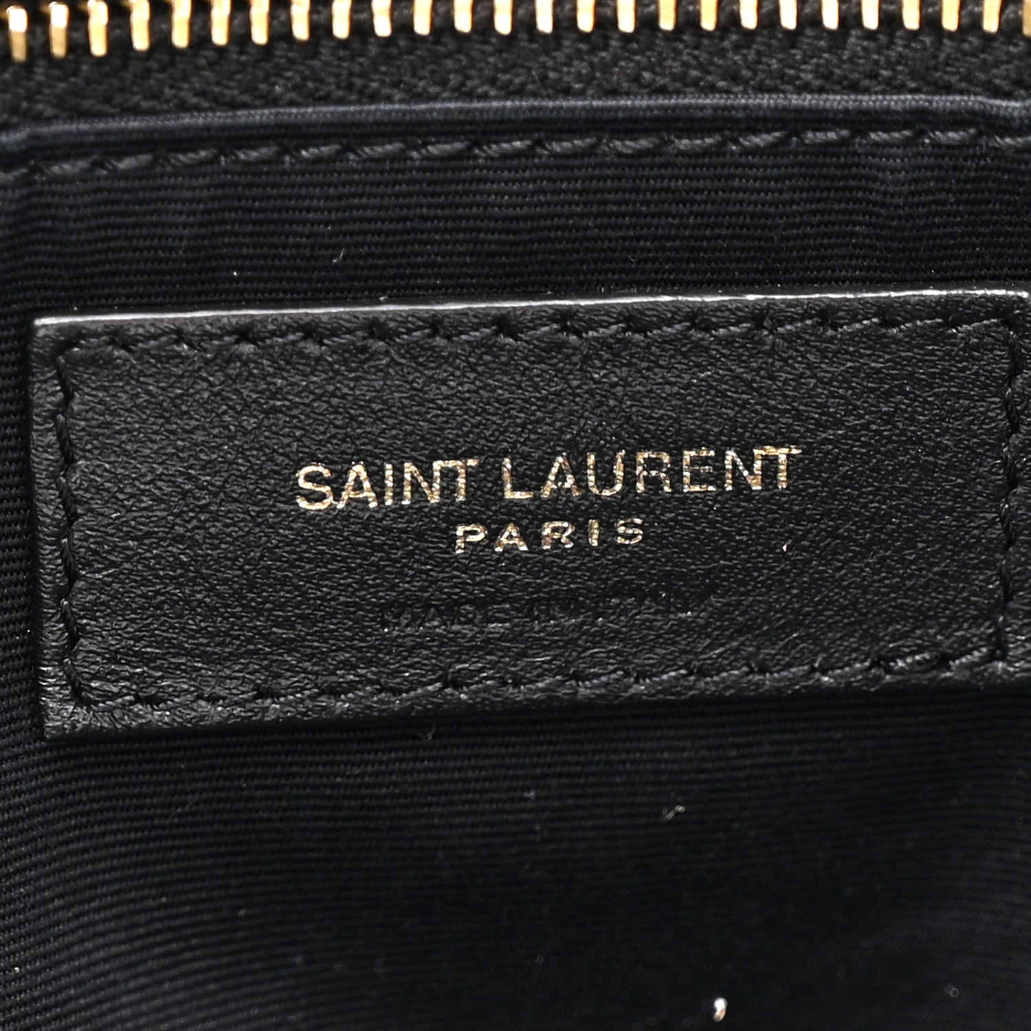 Saint Laurent Lambskin Quilted Maxi Icare Shopping Tote Black 7 of 14