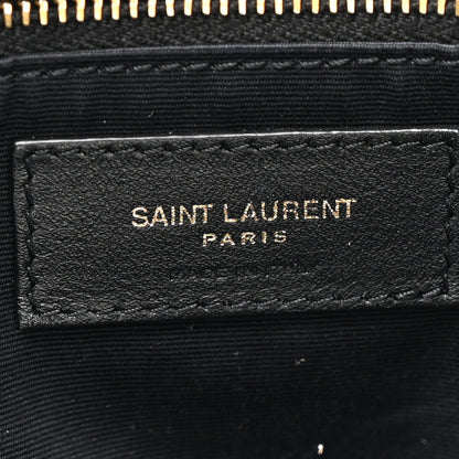 Saint Laurent Lambskin Quilted Maxi Icare Shopping Tote Black 7 of 14