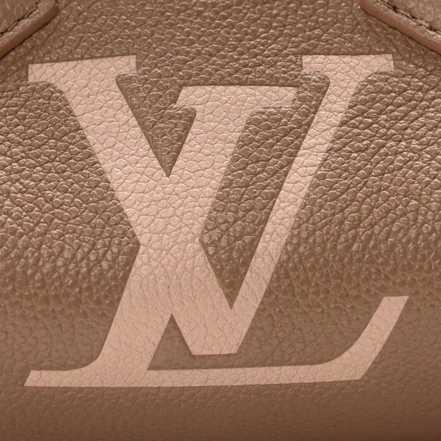 Louis Vuitton Empreinte Monogram Giant Papillon BB Tourterelle Cream 8 of 10