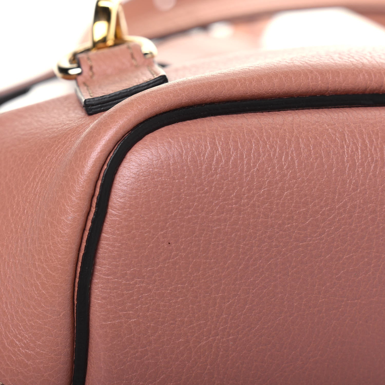 Chloe Suede Calfskin Small Faye Backpack Nougat 14 of 15