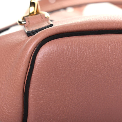 Chloe Suede Calfskin Small Faye Backpack Nougat 14 of 15