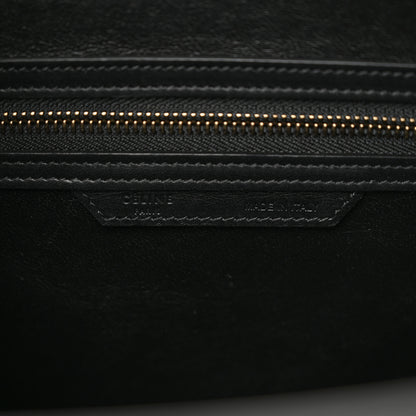 Celine Goatskin Smooth Calfskin Micro Tri-Color Luggage Olive 6 of 10