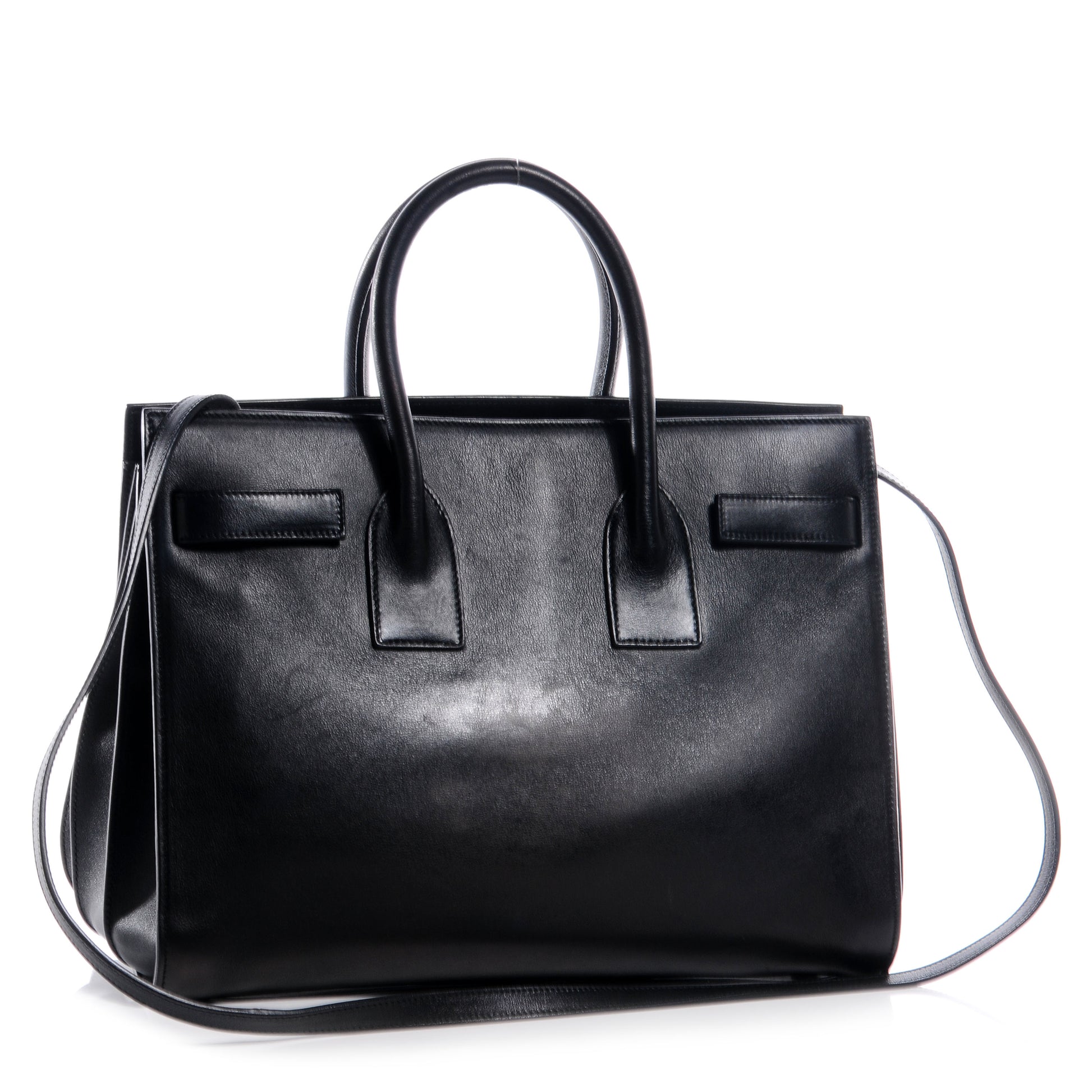 Saint Laurent Leather Small Sac de Jour Black 4 of 8