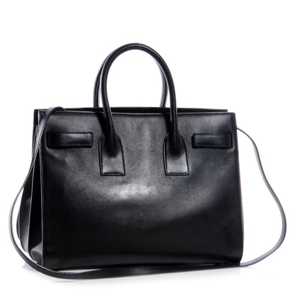 Saint Laurent Leather Small Sac de Jour Black 4 of 8