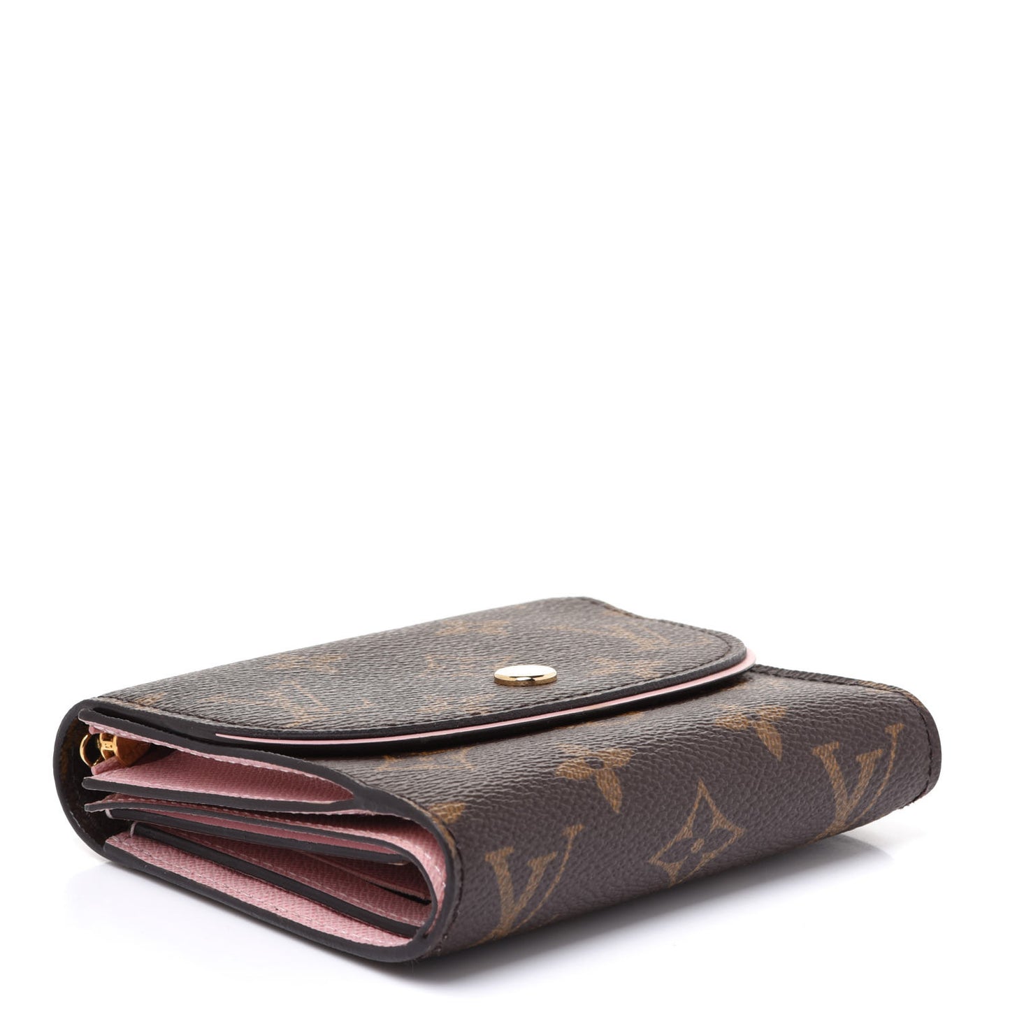 Monogram Ariane Compact Wallet Rose Ballerine