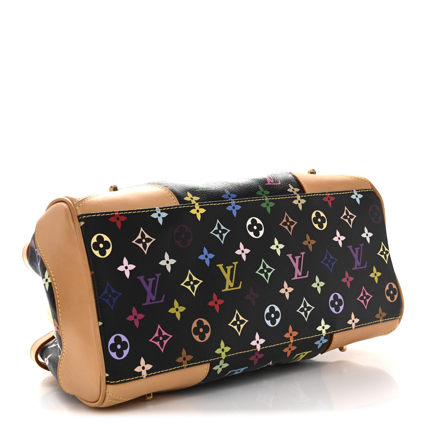 Louis Vuitton Monogram Multicolor Claudia Black 4 of 10