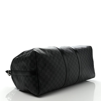 Louis Vuitton Damier Graphite Keepall Bandouliere 55 4 of 17