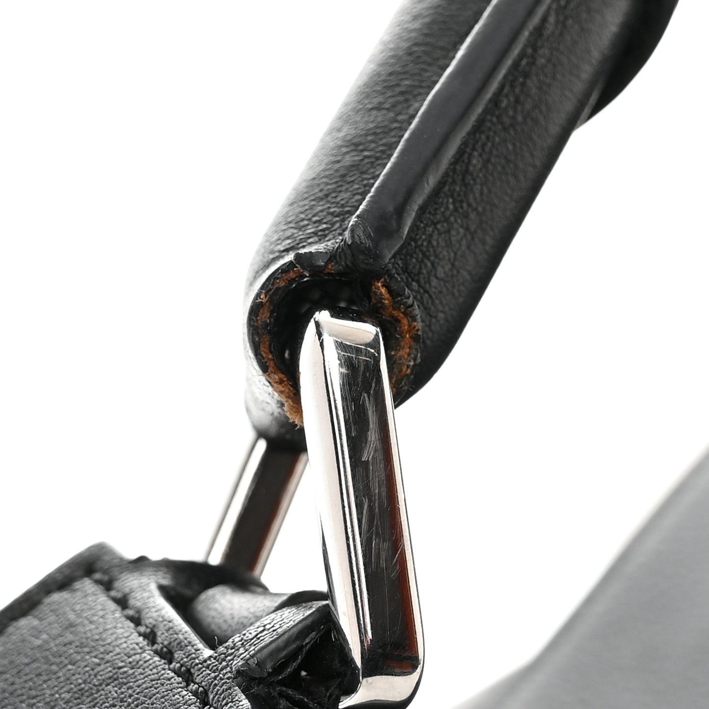 Calfskin Medium Puzzle Bag Black