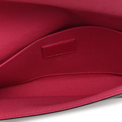 Louis Vuitton Monogram 2021 Christmas Animation Hollywood Pochette Felicie Chain Wallet Fuchsia 6 of 10