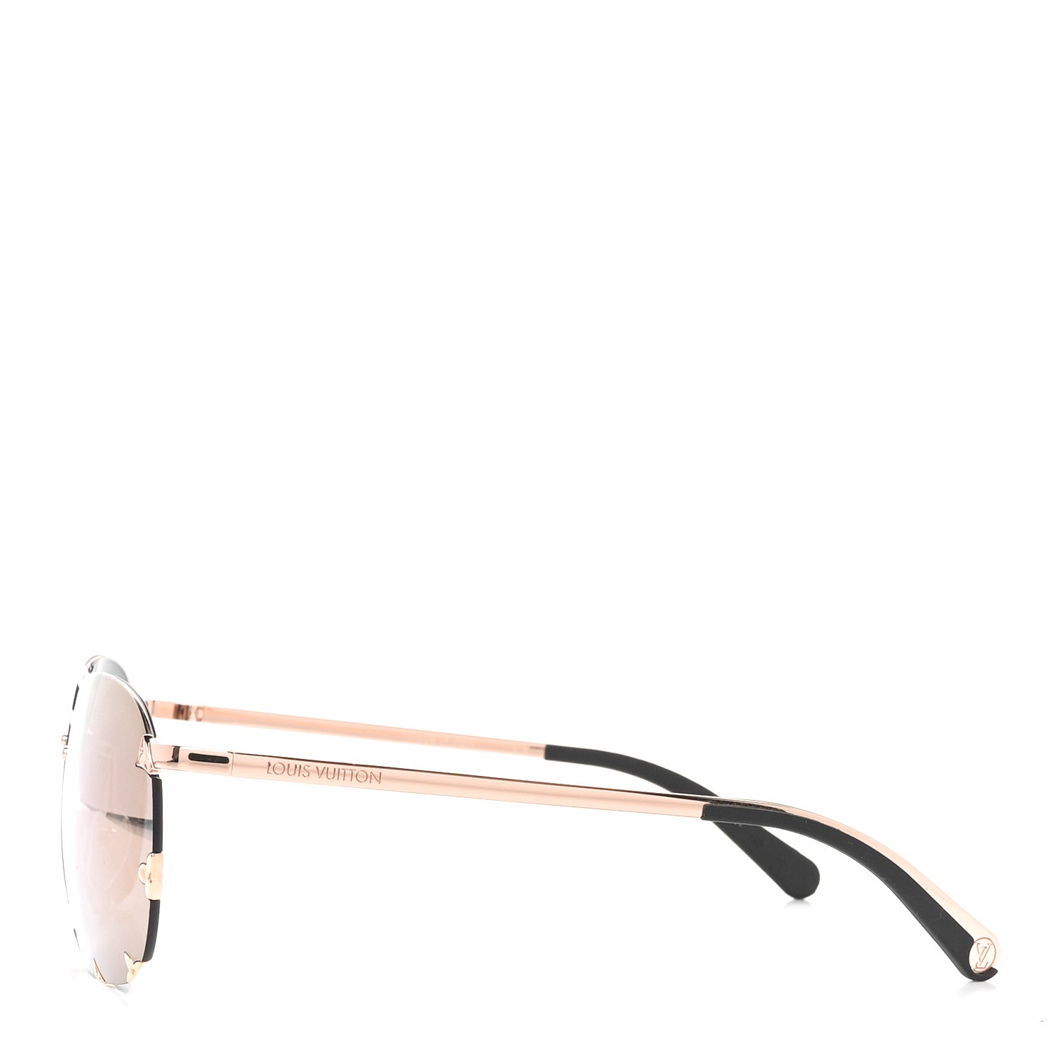 Louis Vuitton Round Diva Sunglasses Z1065U Brown 3 of 6