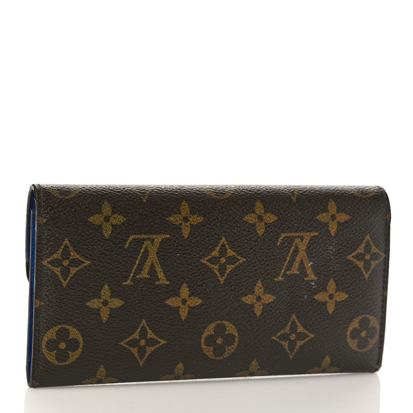 Monogram Emilie Wallet Blue
