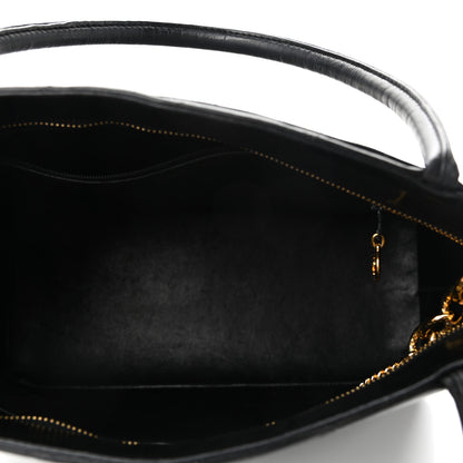 Chanel Lambskin Quilted Medallion Tote Black 5 of 10