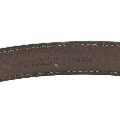 Bottega Veneta Nappa Western Belt 90 36 Dark Green 3 of 4
