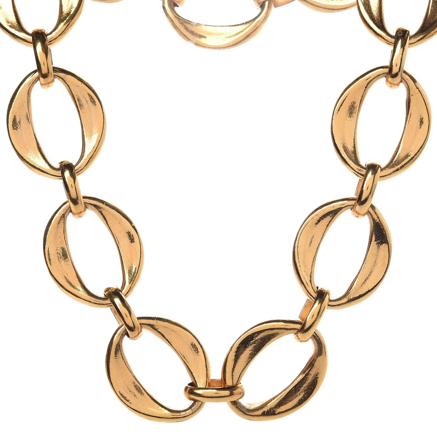 Chanel Chain Short Necklace Gold 3 of 5