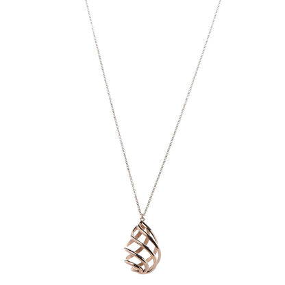 Tiffany 18K Rose Gold Paloma's Venezia Luce Pendant Necklace 1 of 7
