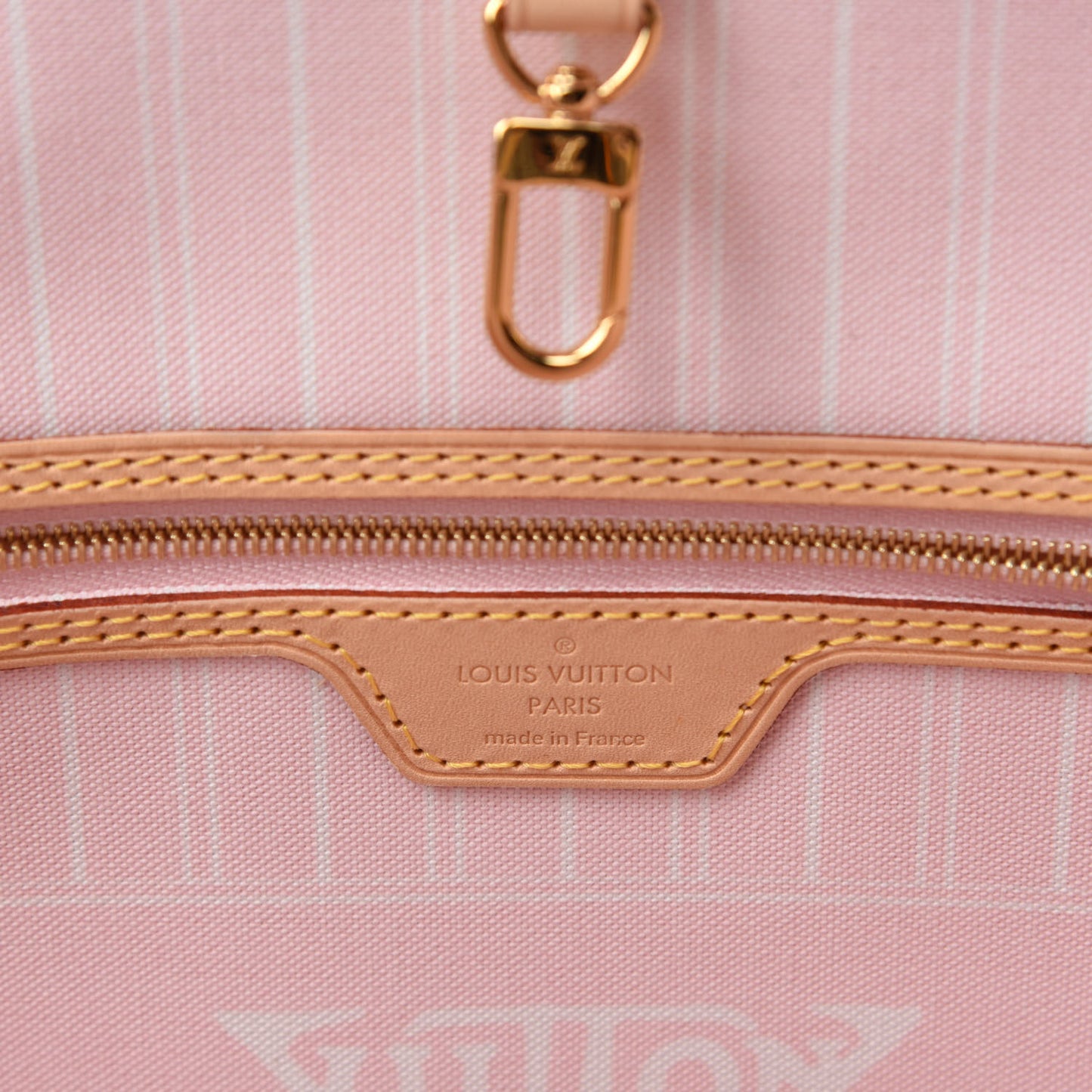 Monogram Giant By The Pool Neverfull MM Light Pink