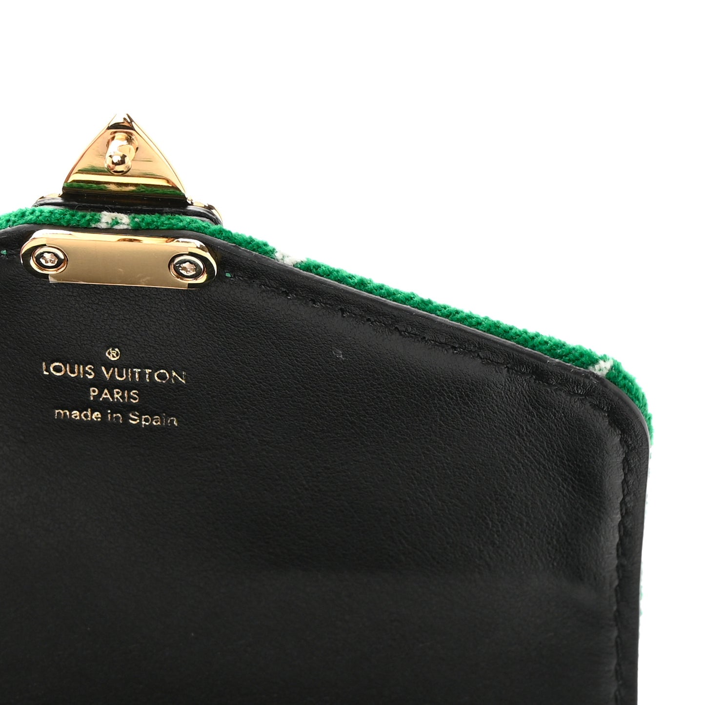 Monogram Jacquard Velvet Micro Metis Green