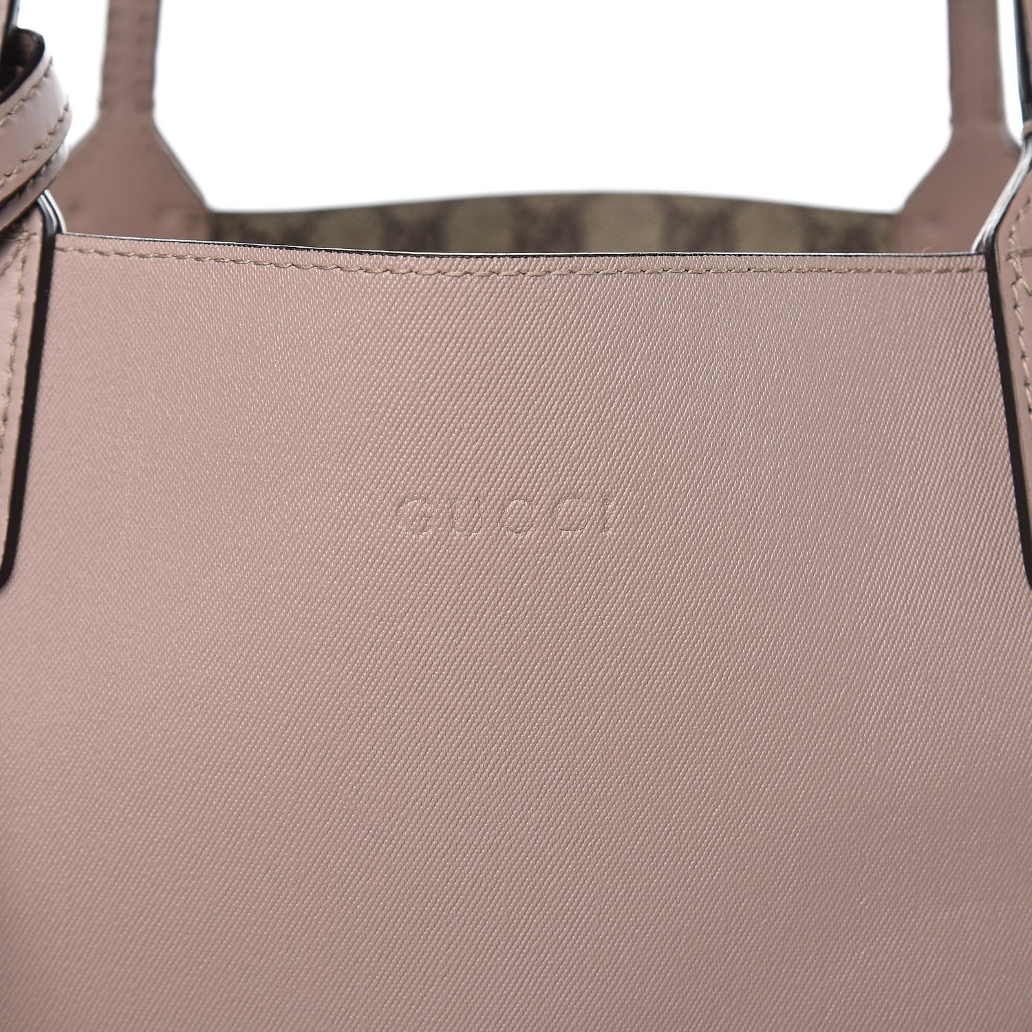 Gucci GG Supreme Monogram Medium Reversible Tote Beige Dark Cipria 10 of 12