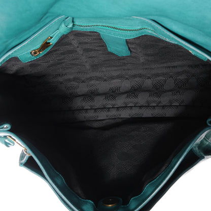 Proenza Schouler Lambskin PS1 Large Satchel Teal 5 of 8