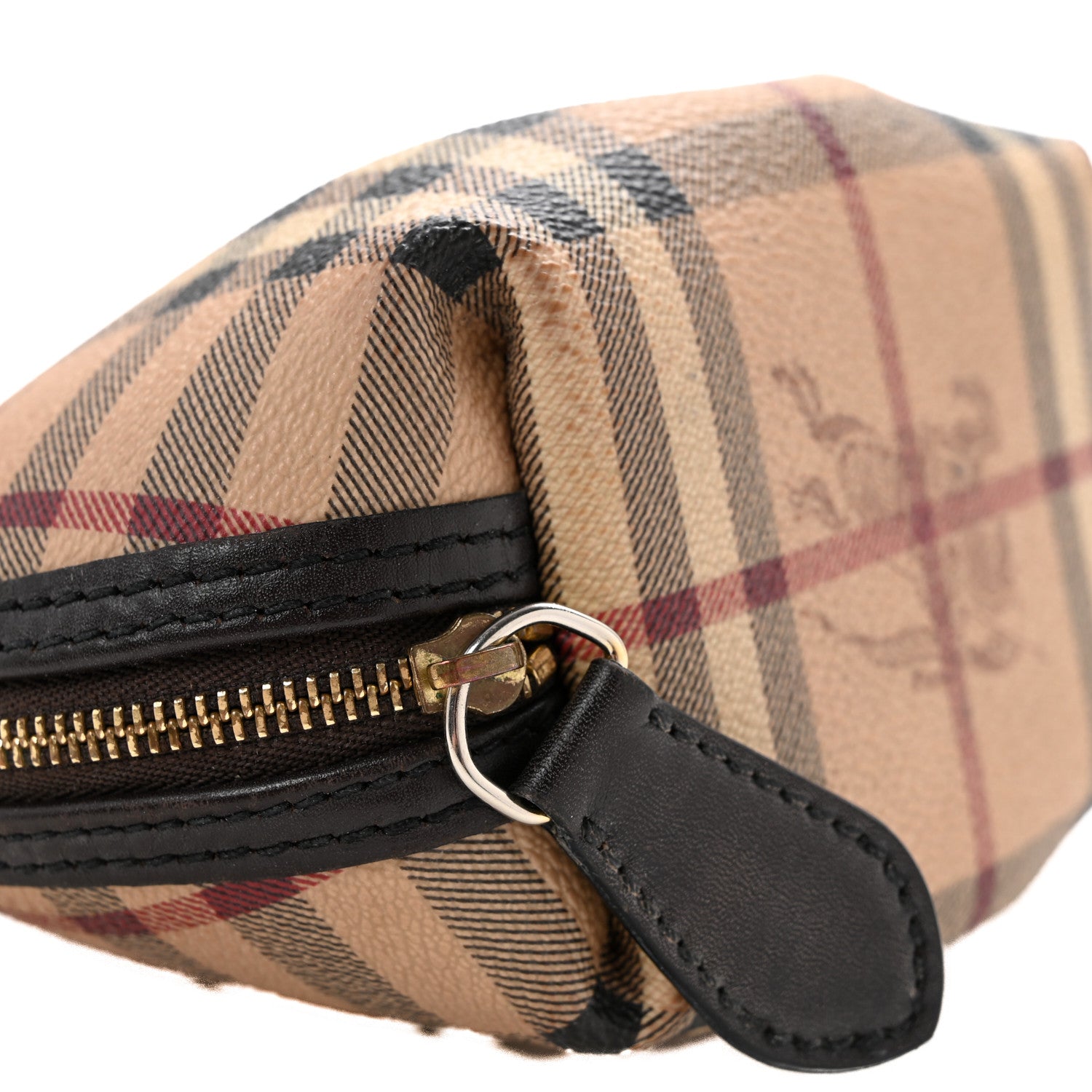 Burberry House Check Small Cosmetic Pouch Brown 1912281 – FASHIONPHILE