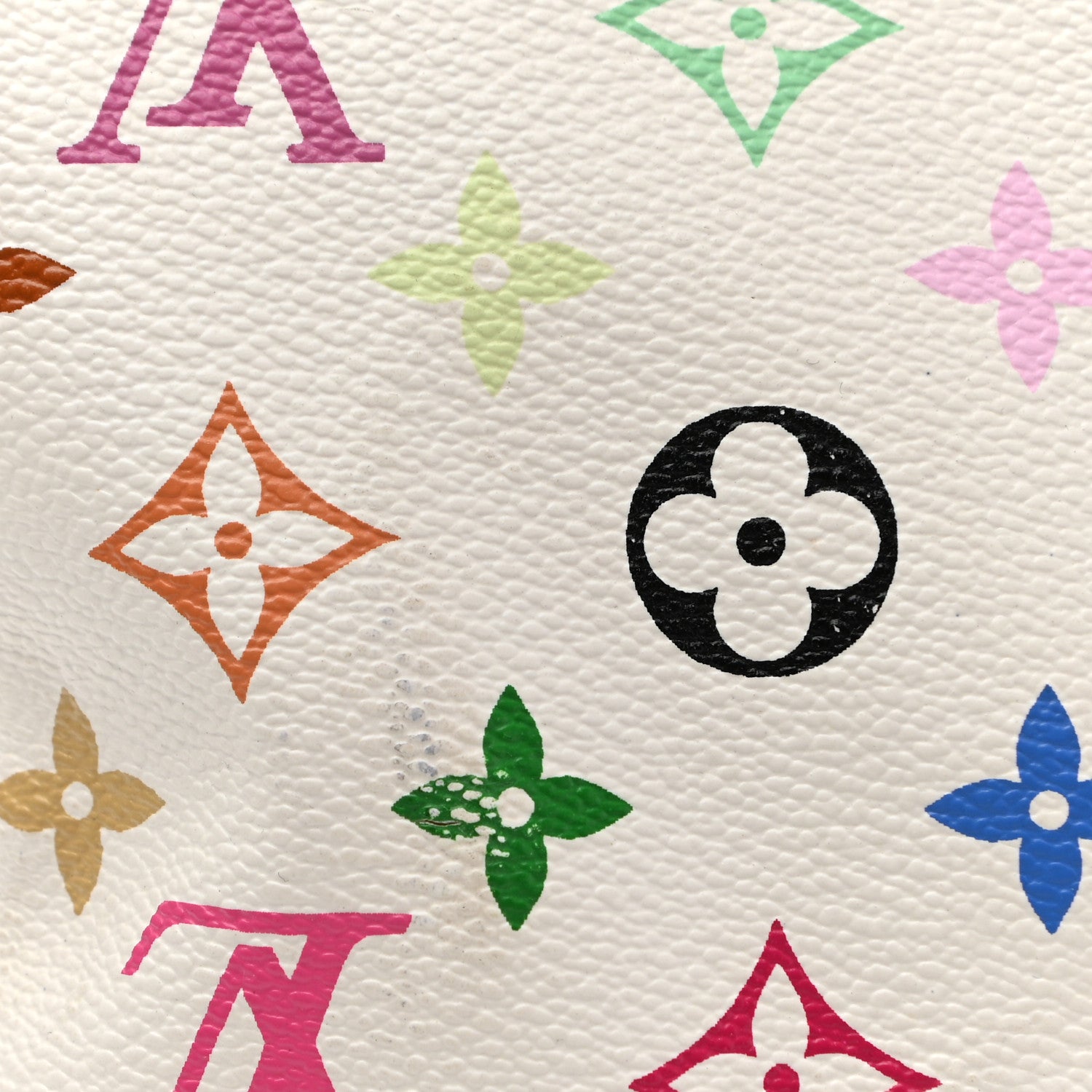 Louis Vuitton Monogram Multicolor Keepall 45 White 22 of 23