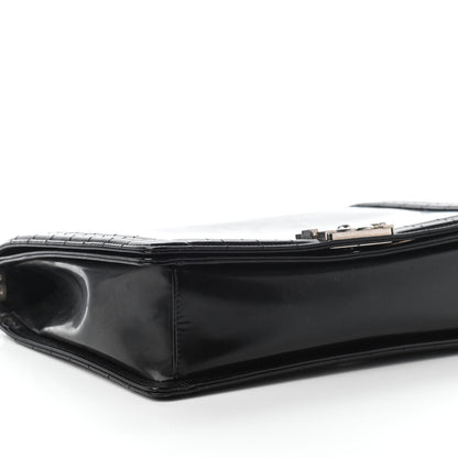 Chanel Glazed Calfskin Large Boy Flap Black 8 of 10