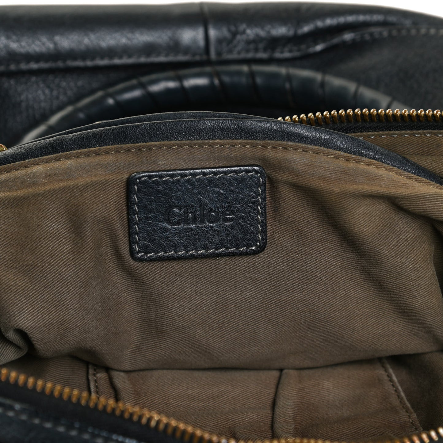 Calfskin Medium Marcie Satchel Black