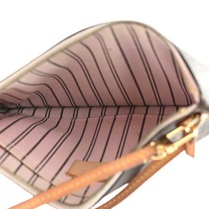 Louis Vuitton Monogram Saint Barth Neverfull MM GM Pochette Rose Ballerine 5 of 11