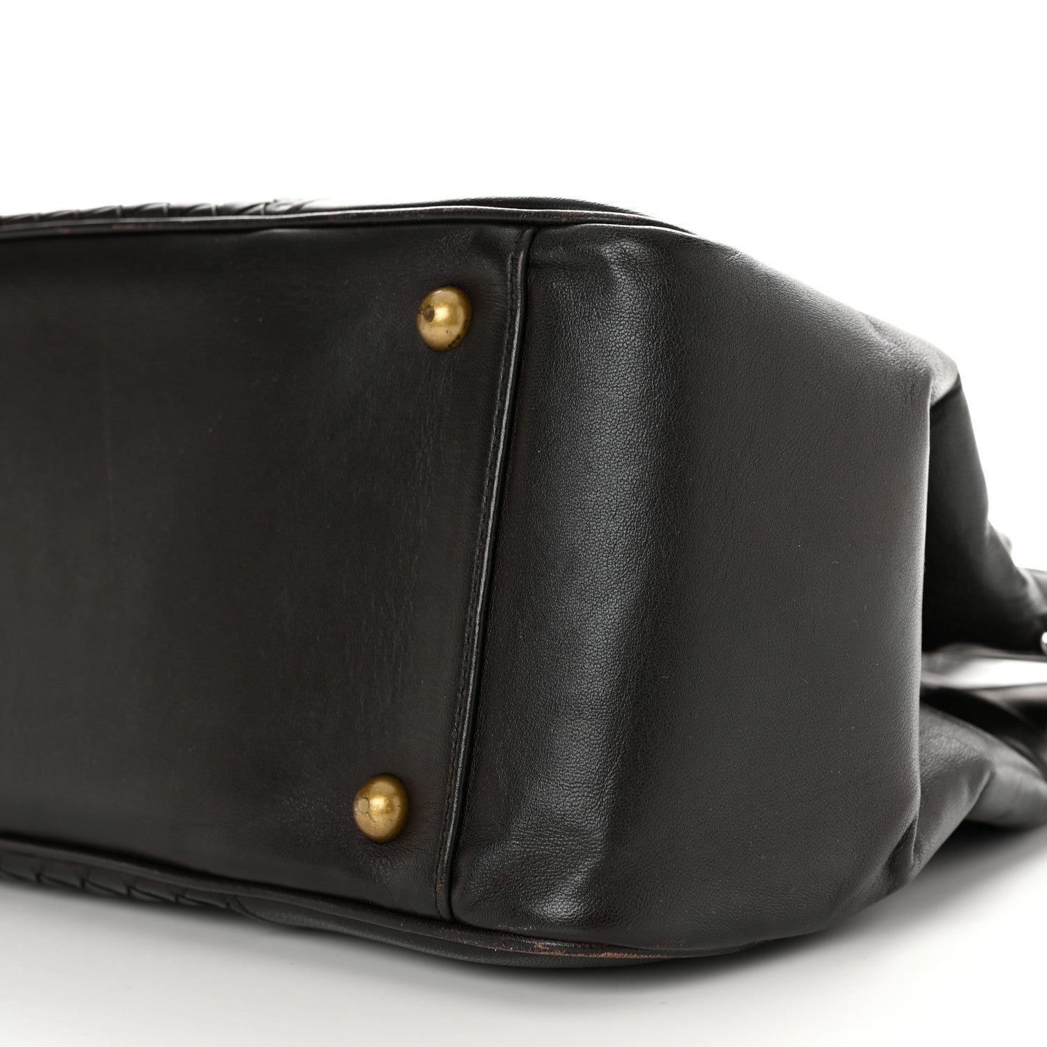 Bottega Veneta Nappa Intrecciato Shoulder Bag Moro 10 of 10