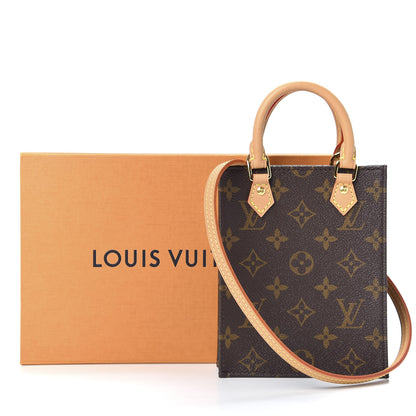 Louis Vuitton Monogram Petit Sac Plat 9 of 9