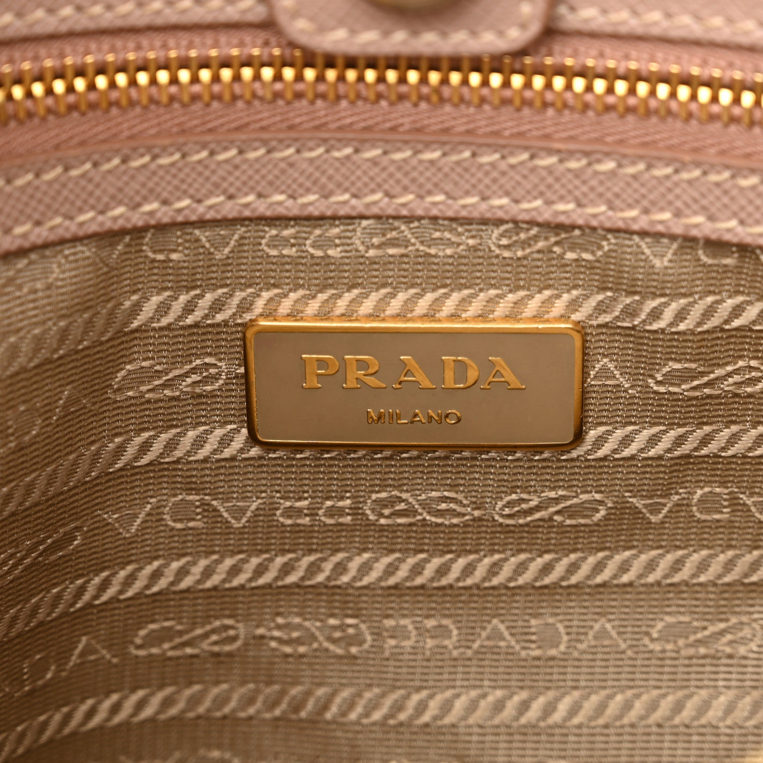 Prada Saffiano Medium Galleria Double Zip Tote Cammeo 7 of 14
