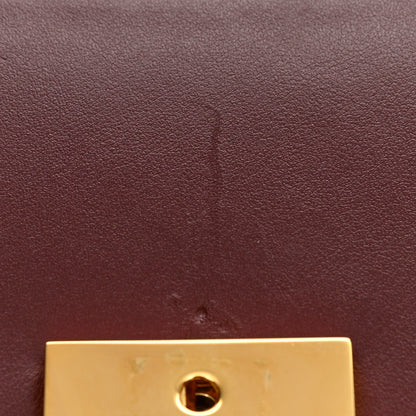Gucci Smooth Calfskin Small Zumi Shoulder Bag Vintage Bordeaux 9 of 11