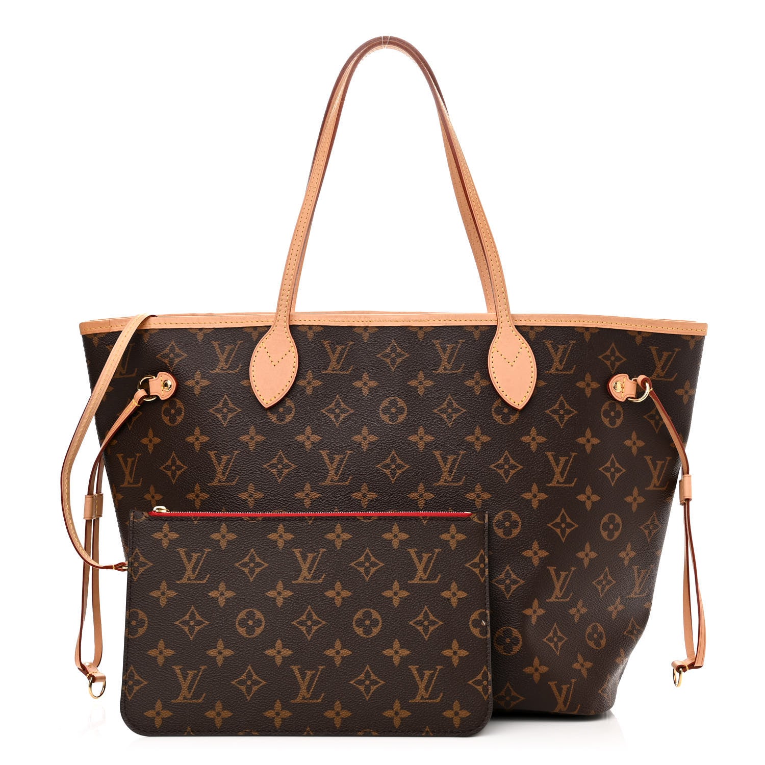Louis Vuitton Monogram Neo Neverfull MM Cherry 3 of 10