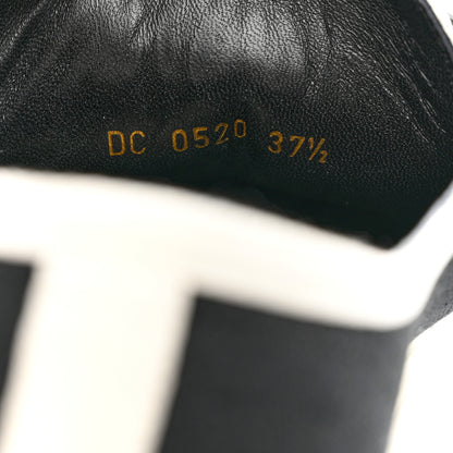 Christian Dior Canvas Walk'N'Dior Low Top Sneakers 37.5 Black 8 of 13