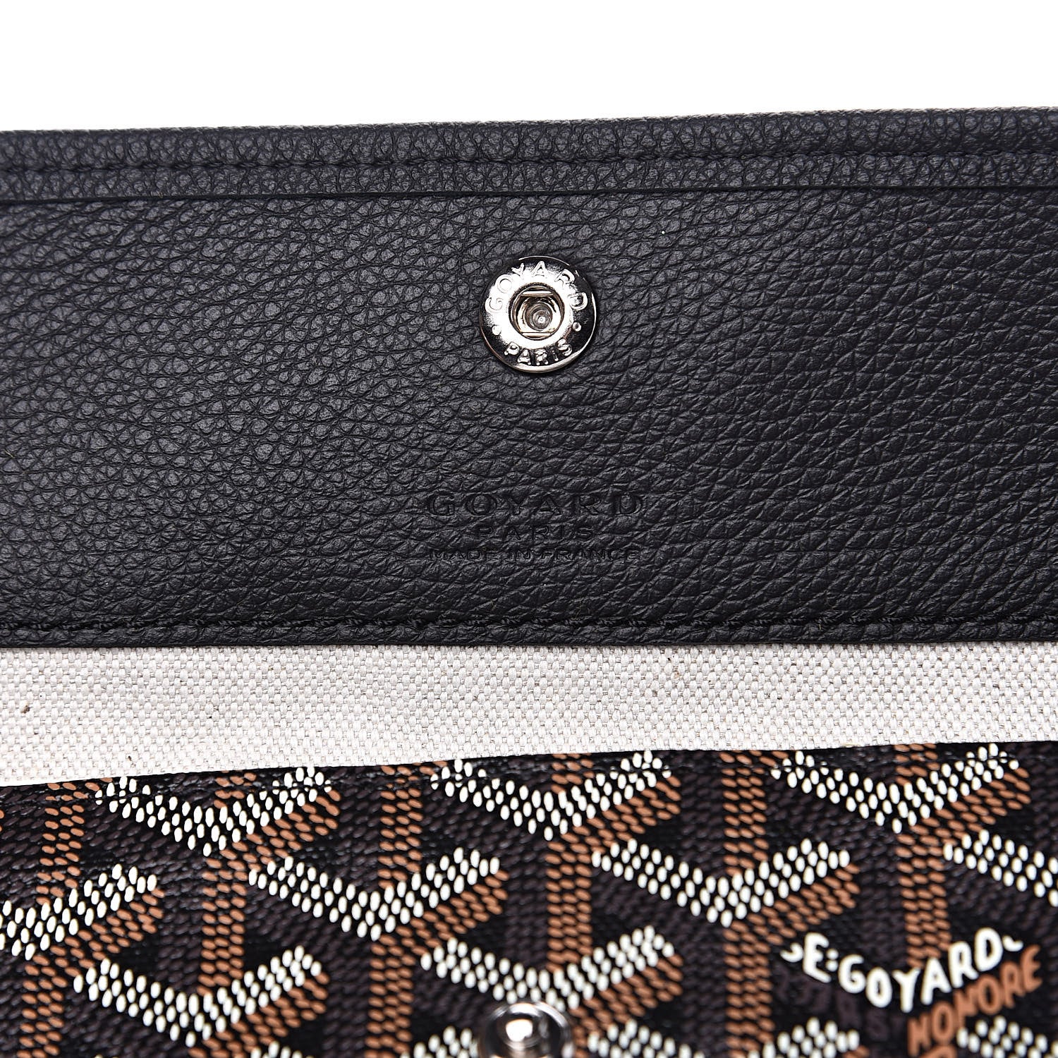 Goyard Goyardine Saint Louis PM Black 6 of 10