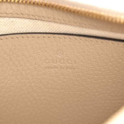 Gucci GG Supreme Monogram Textured Dollar Calfskin Small Ophidia Hobo Beige Mystic White Oatmeal 11 of 21