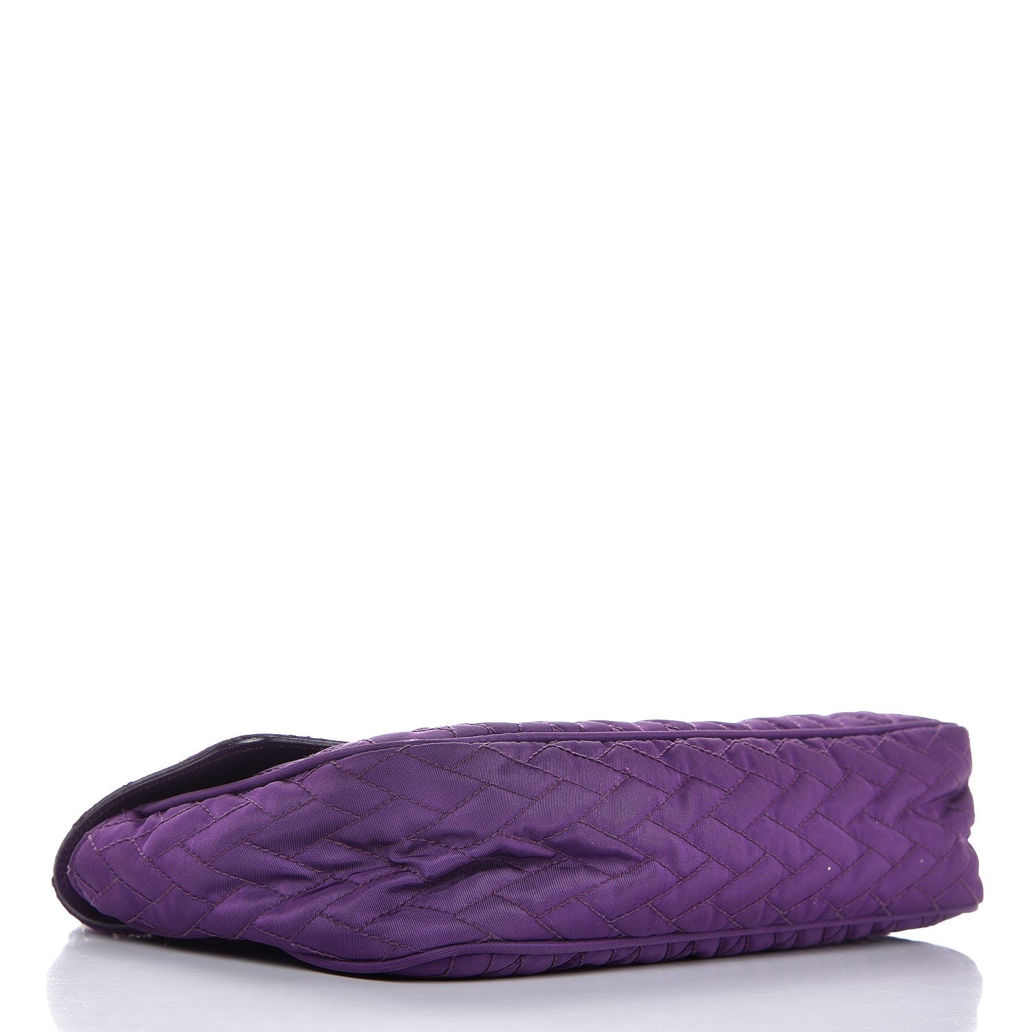 Prada Nylon Tessuto Impuntu Quilted Flap Anemone 7 of 9