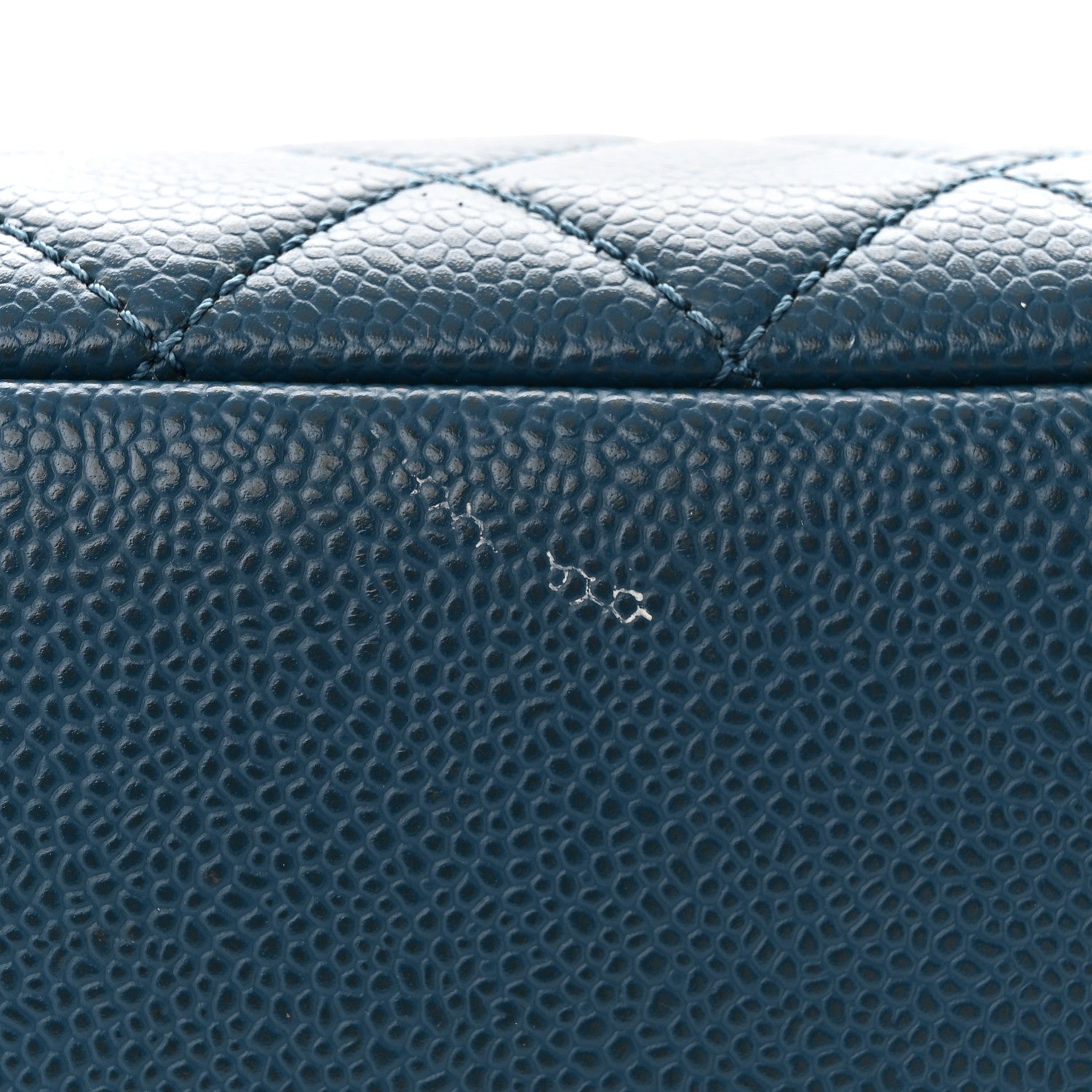 Chanel Caviar Quilted Grand Shopping Tote GST Dark Blue 18 of 21