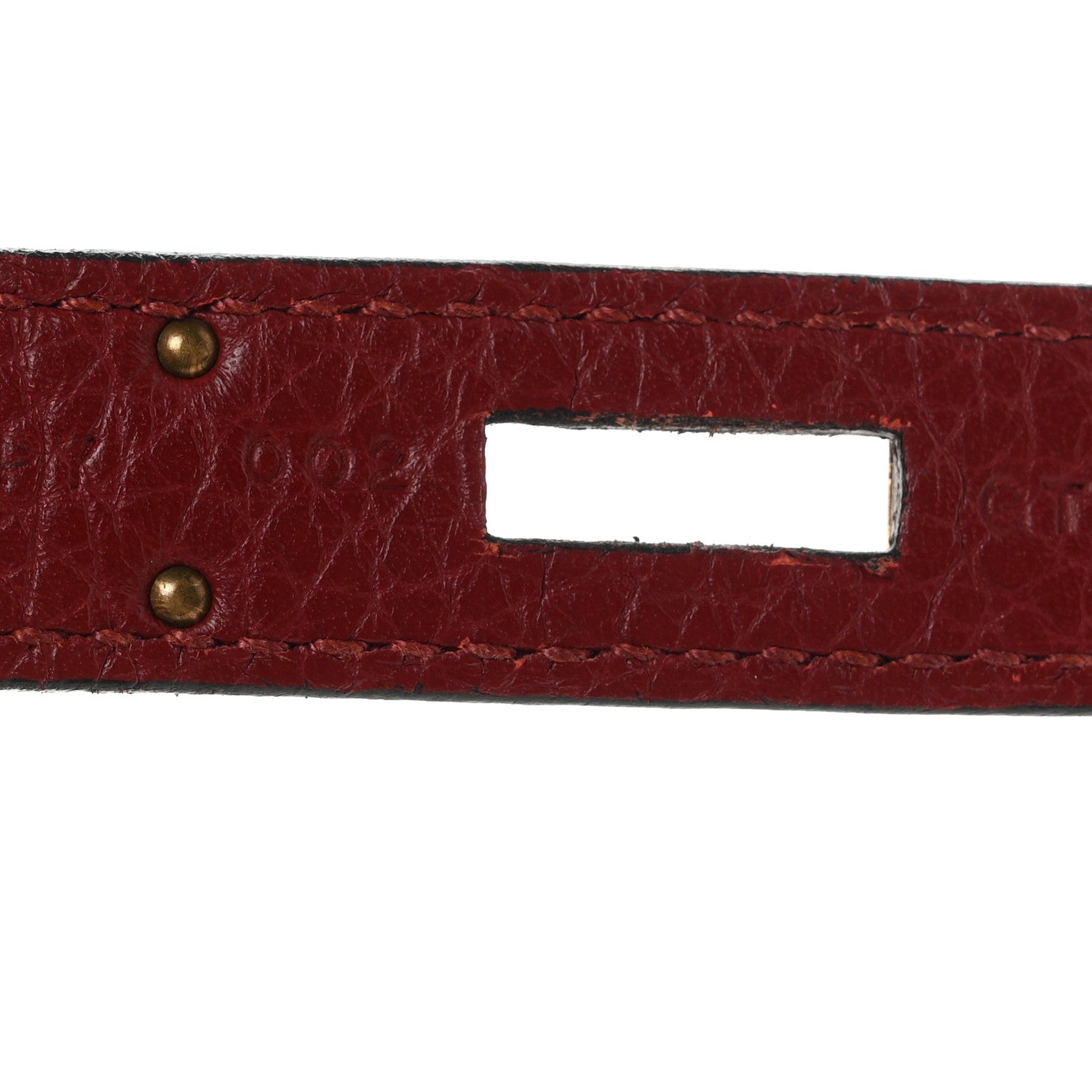 Hermes Taurillon Clemence Birkin 30 Rouge H 7 of 13