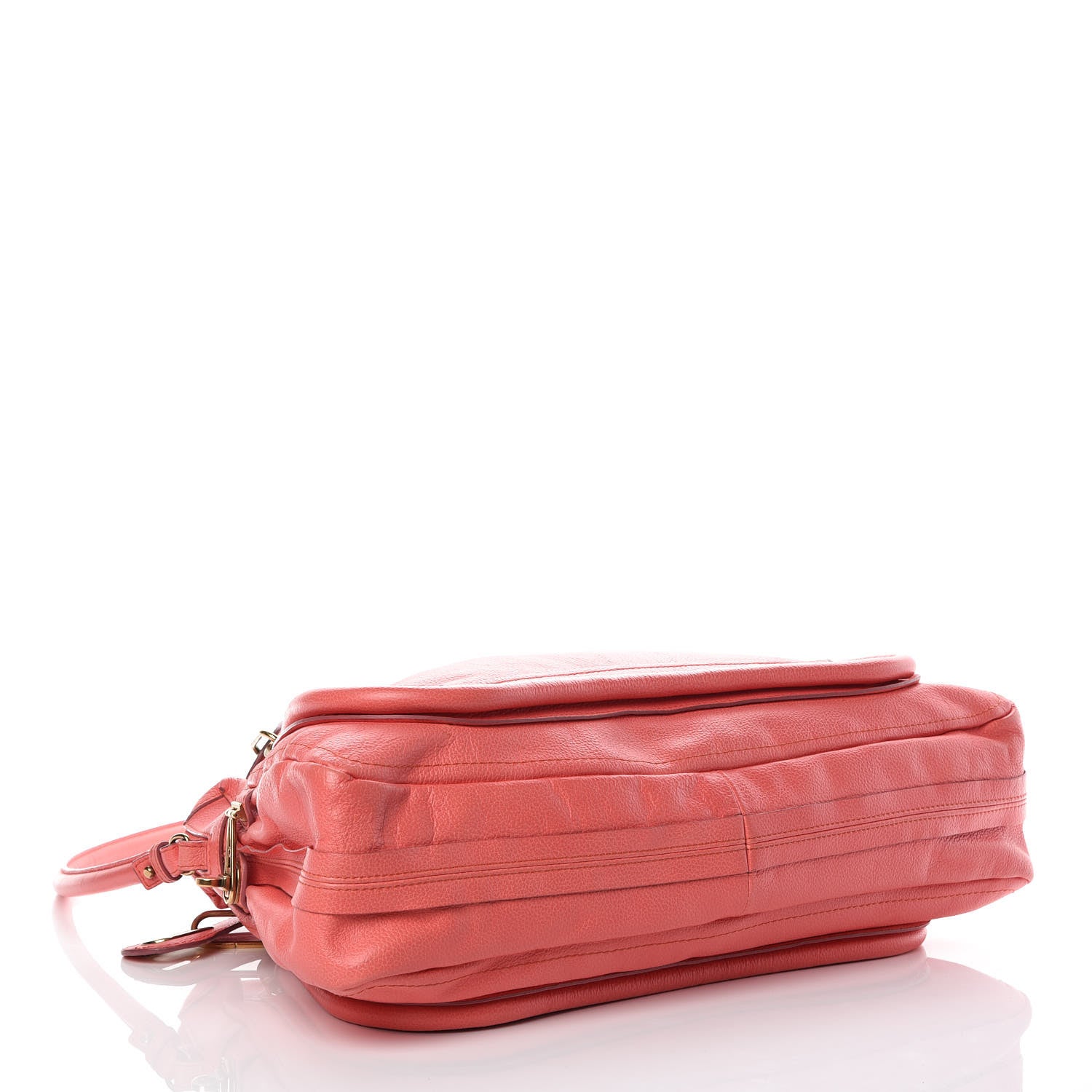 Chloe Calfskin Large Paraty Coral 5 of 9
