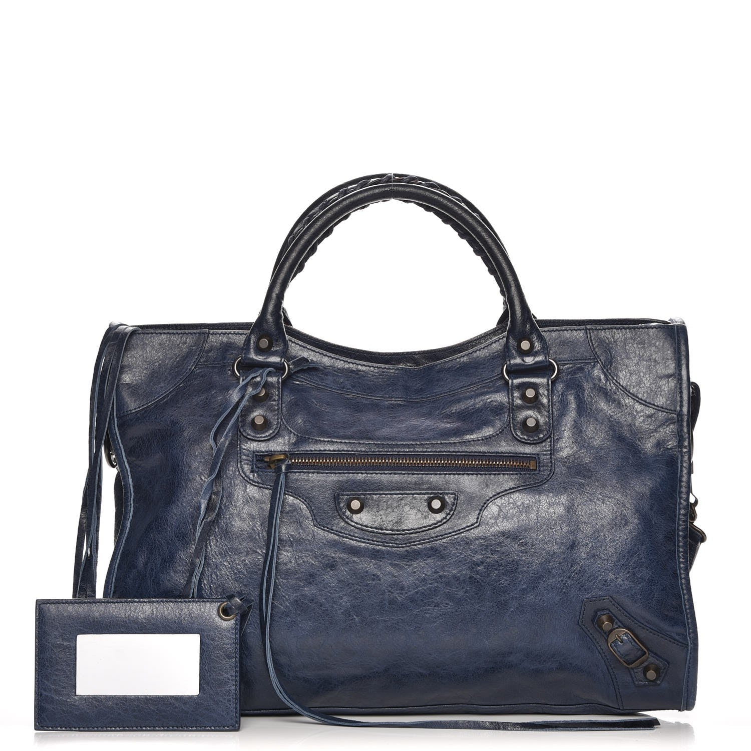 Balenciaga Agneau Classic Hardware City Marine 1 of 9
