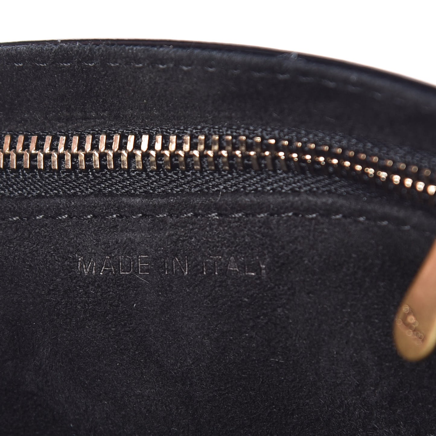 Patent Studded Diorama Wallet on Chain Pouch Black