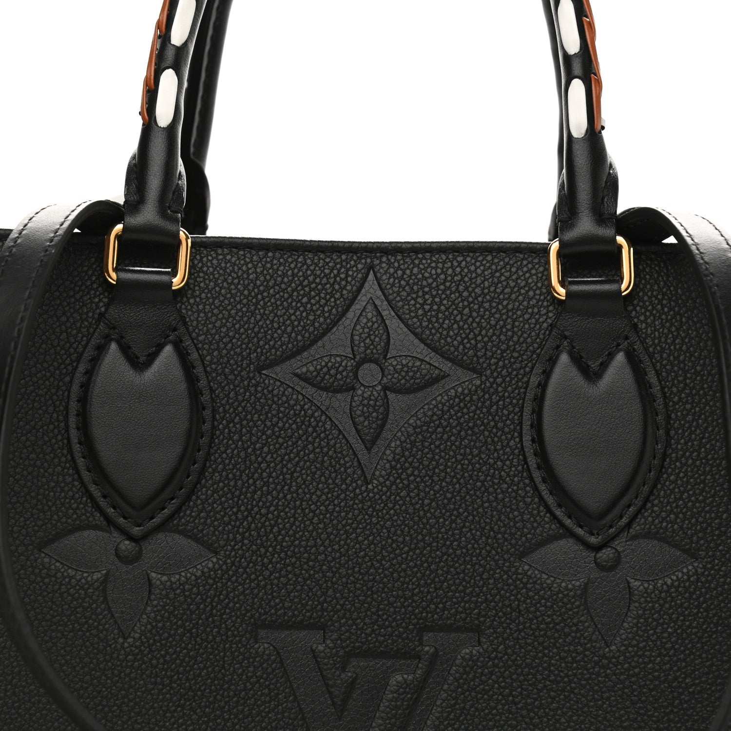 Louis Vuitton Empreinte Monogram Giant Wild At Heart Onthego MM Black 7 of 9
