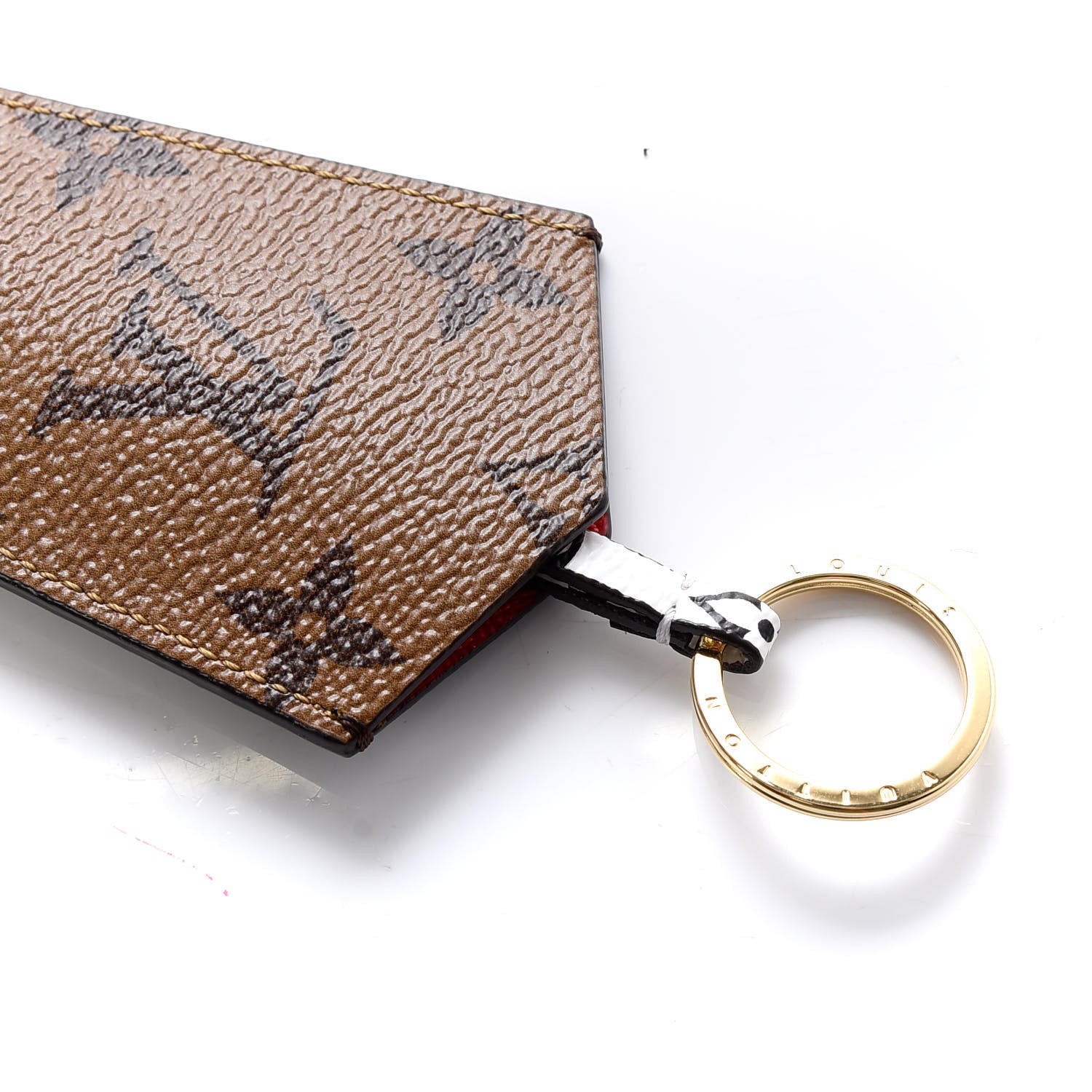 Louis Vuitton Reverse Monogram Giant Oversize Clochette Key Bell Holder 4 of 5