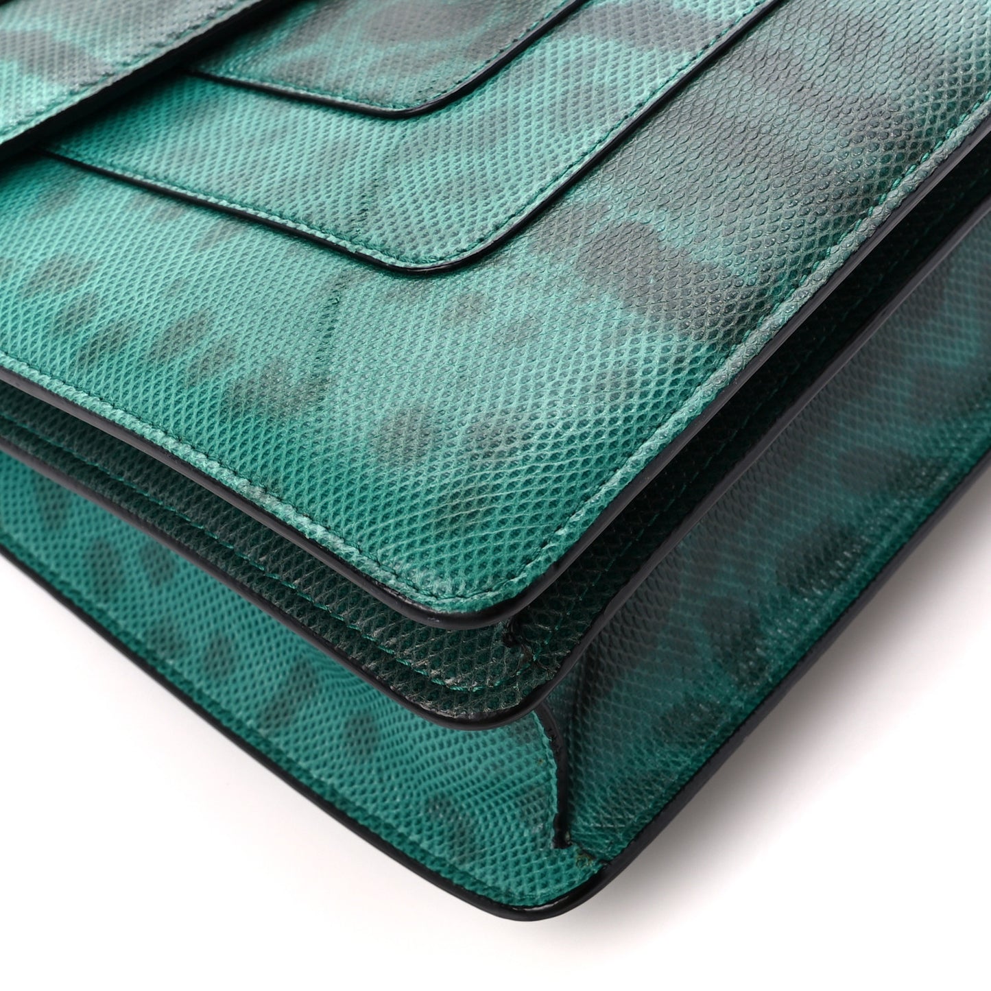 Karung Serpenti Forever Crossbody Green