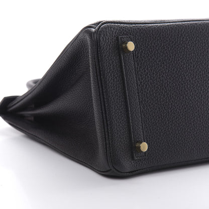 Hermes Togo Birkin 30 Black 9 of 12