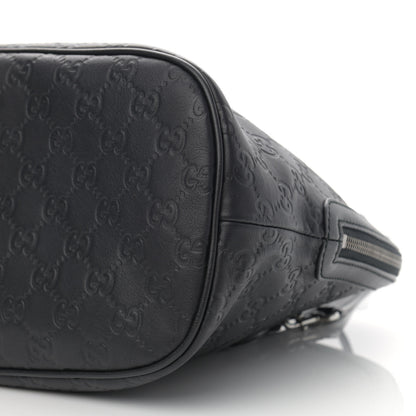 Gucci Guccissima Medium Dome Bag Black 10 of 11