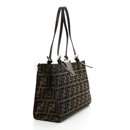 Fendi Zucca Shopping Tote Tobacco 3 of 14