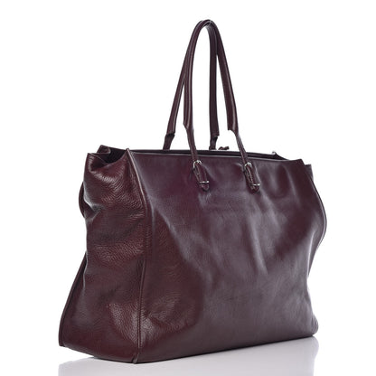 Balenciaga Veau Papier A4 Tote Rouge Aubergine 3 of 9